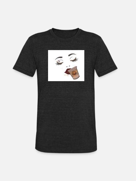 page 2 - Unisex Tri-Blend T-Shirt - heather black