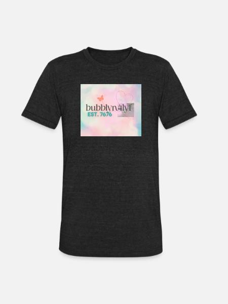 page 4 - Unisex Tri-Blend T-Shirt - heather black