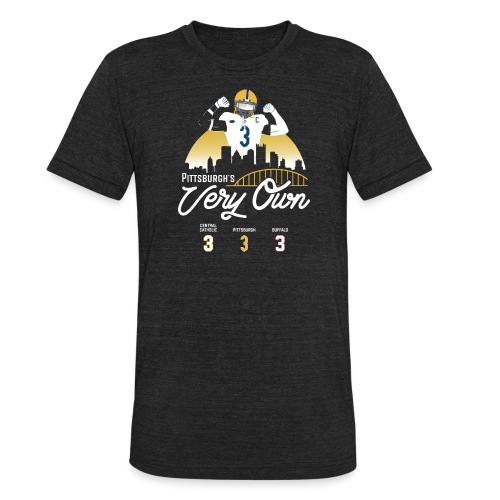 Pittsburgh's Very Own - DH3 - College - Unisex Tri-Blend T-Shirt