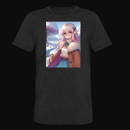 winter elf - Unisex Tri-Blend T-Shirt