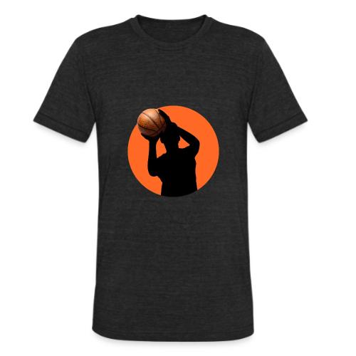 Basketball: Focused Precision - Unisex Tri-Blend T-Shirt