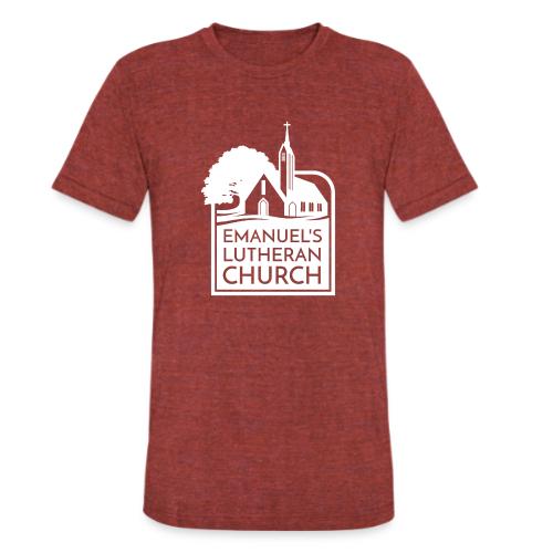 Single Vertical white2 - Unisex Tri-Blend T-Shirt
