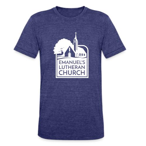 Single Vertical white2 - Unisex Tri-Blend T-Shirt