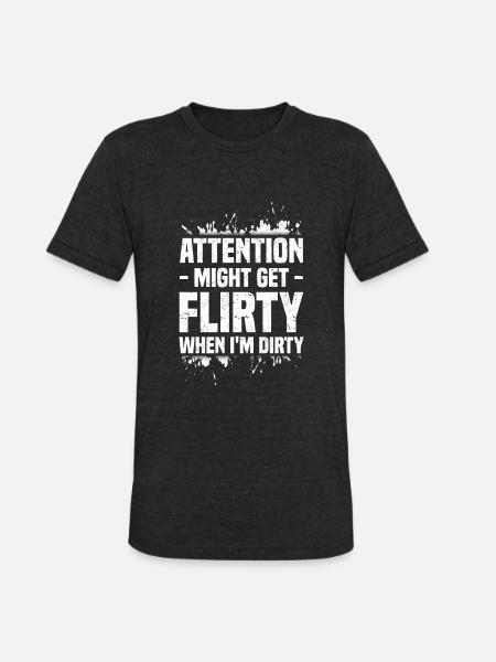 Mud Run - Unisex Tri-Blend T-Shirt - heather black