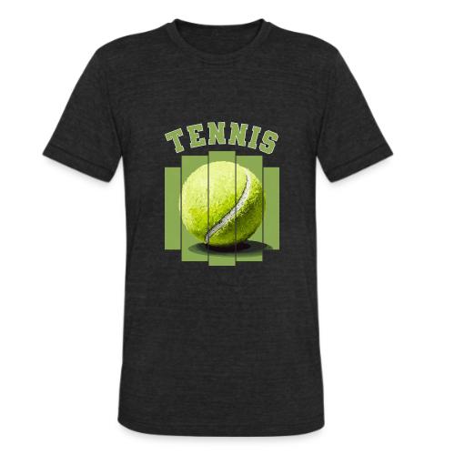 Tennis Minimal - Unisex Tri-Blend T-Shirt