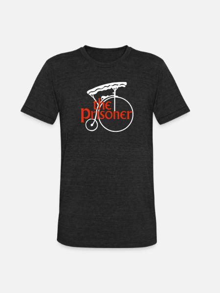 The Prisoner - Unisex Tri-Blend T-Shirt - heather black