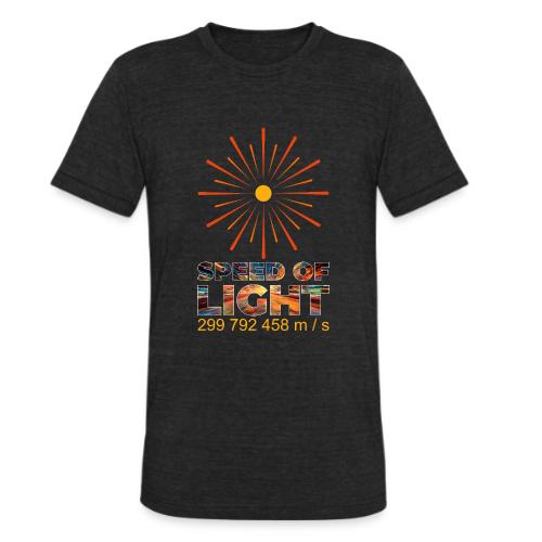 Speed of light - Unisex Tri-Blend T-Shirt