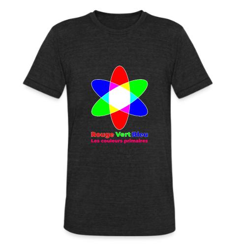 RGB Primary Colors - Unisex Tri-Blend T-Shirt
