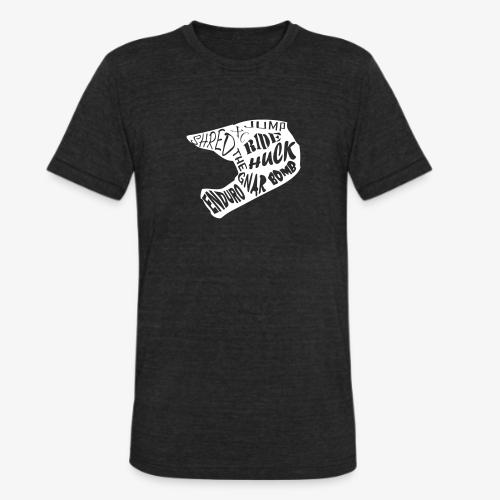 MTB Slang Helmet - Unisex Tri-Blend T-Shirt
