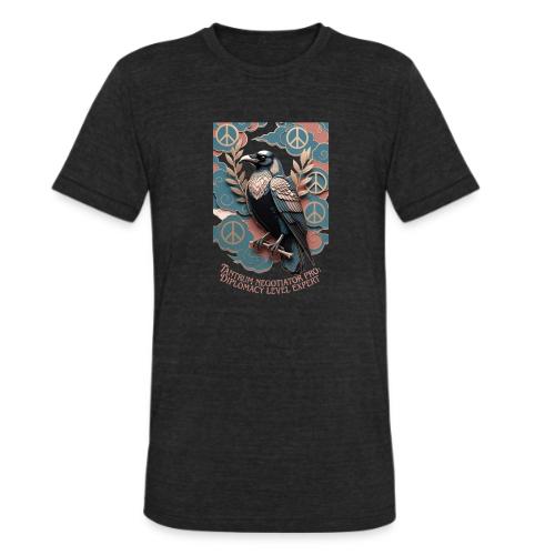 Raven Tantrum Mediator T Shirt - Unisex Tri-Blend T-Shirt