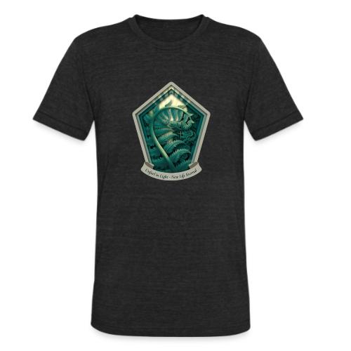 Easter Unfurl in Light Fern T Shirt, Spring Gift - Unisex Tri-Blend T-Shirt