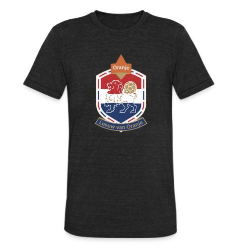 Netherlands Lion Crest T-Shirt, Dutch Badge Gift - Unisex Tri-Blend T-Shirt