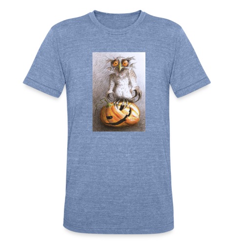Vampire Owl - Unisex Tri-Blend T-Shirt