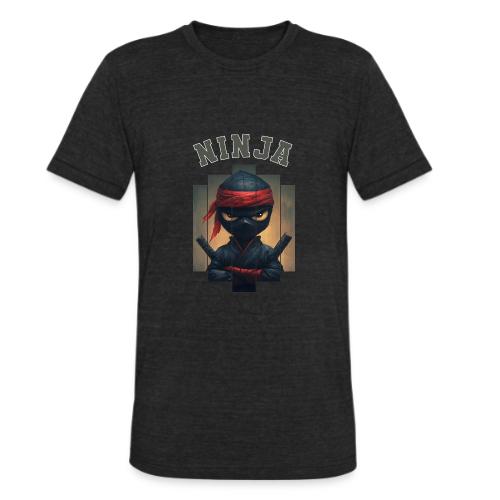 Cartoon Ninja Vibes - Unisex Tri-Blend T-Shirt