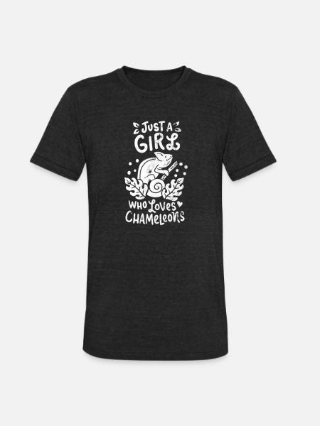 Chameleon - Unisex Tri-Blend T-Shirt - heather black