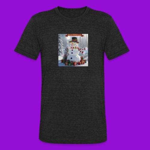 Merry Christmas - Unisex Tri-Blend T-Shirt
