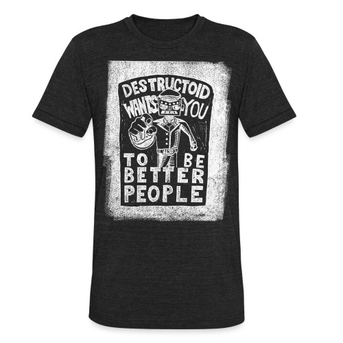 Be Inverted People - Unisex Tri-Blend T-Shirt