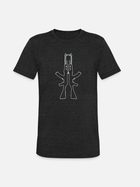 CSGO Skin - Unisex Tri-Blend T-Shirt - heather black