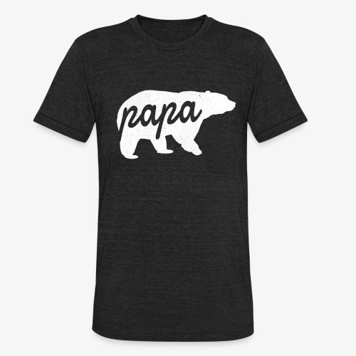 Papa Bear - Unisex Tri-Blend T-Shirt