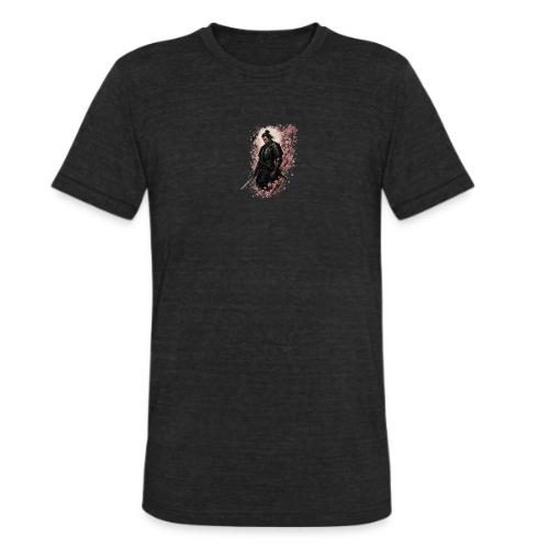 Samurai cherry blossoms - Unisex Tri-Blend T-Shirt