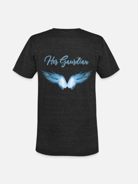 Her Guardian - Unisex Tri-Blend T-Shirt - heather black