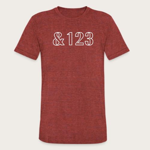 Hustle &123 - Unisex Tri-Blend T-Shirt