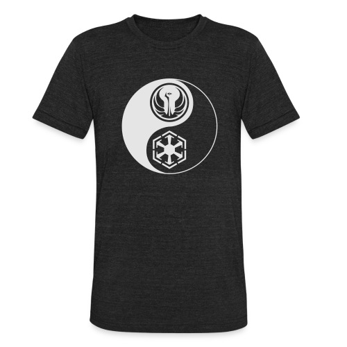 Star Wars SWTOR Yin Yang 1-Color Light - Unisex Tri-Blend T-Shirt