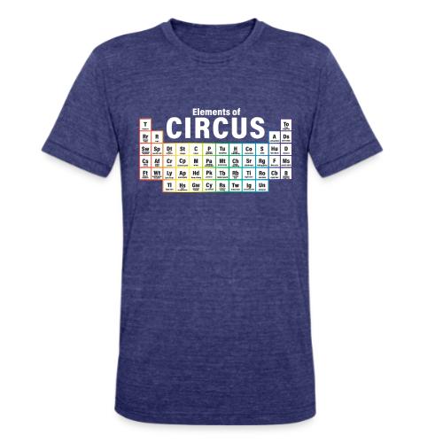 Periodic Table of Circus - Unisex Tri-Blend T-Shirt
