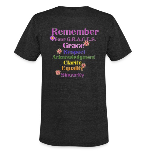 Remember Your GRACES - Unisex Tri-Blend T-Shirt