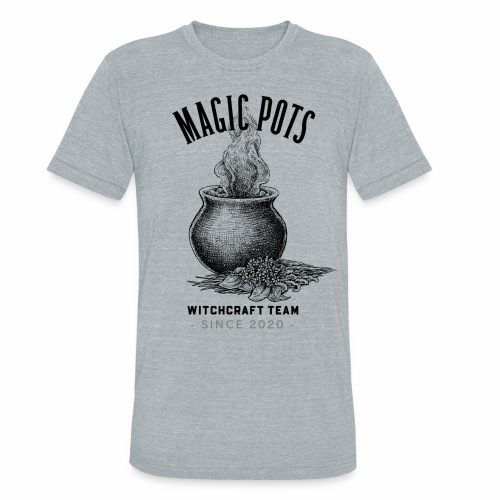 Magic Pots Witchcraft Team Since 2020 - Unisex Tri-Blend T-Shirt