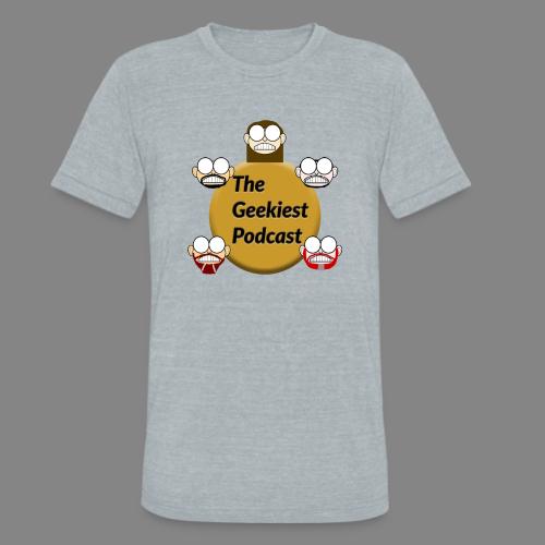 The Geekiest Podcast Logo - Unisex Tri-Blend T-Shirt