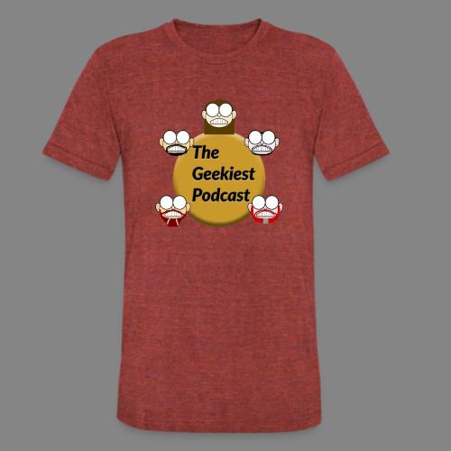 The Geekiest Podcast Logo - Unisex Tri-Blend T-Shirt