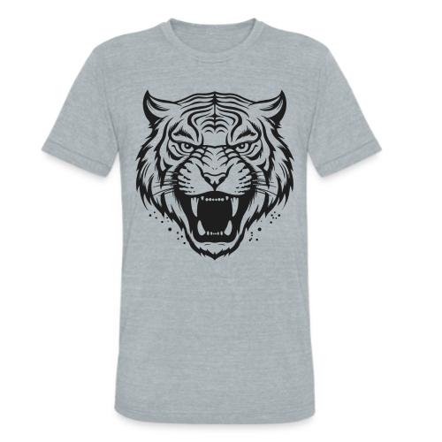 Wild Tiger Fashion, the fury of the feline tiger. - Unisex Tri-Blend T-Shirt
