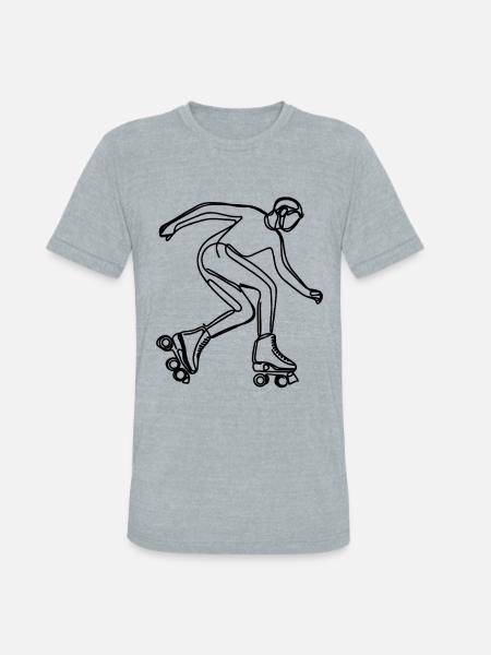 Farming ECG - Unisex Tri-Blend T-Shirt - heather grey