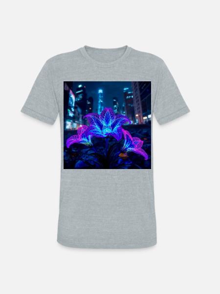 Plazma - Unisex Tri-Blend T-Shirt - heather grey