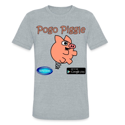 Pogo Piggle - Unisex Tri-Blend T-Shirt