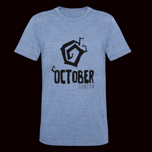 October Duncan2 01 png - Unisex Tri-Blend T-Shirt