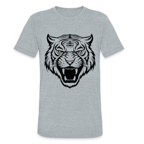 Souvenirs Tiger Animal Design, Tiger Animals. - Unisex Tri-Blend T-Shirt