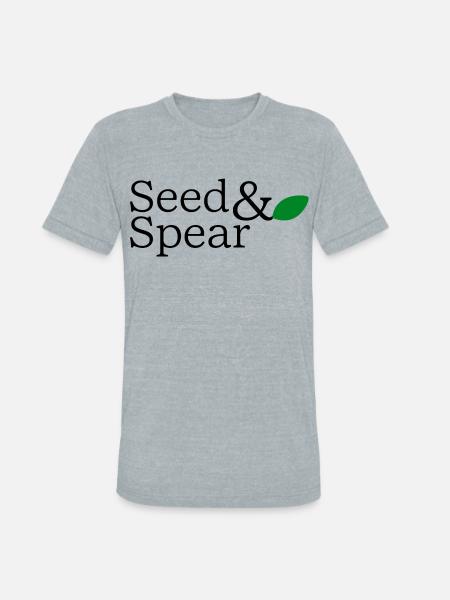 Seed Spear - Unisex Tri-Blend T-Shirt - heather grey