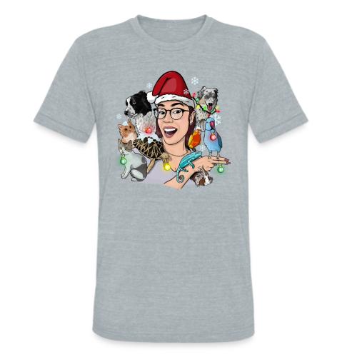 KTeam logo XMas - Unisex Tri-Blend T-Shirt
