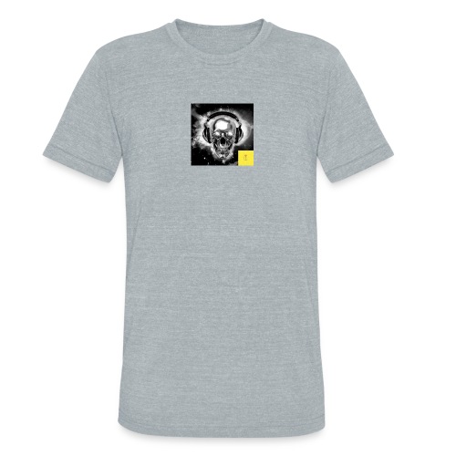 skull - Unisex Tri-Blend T-Shirt