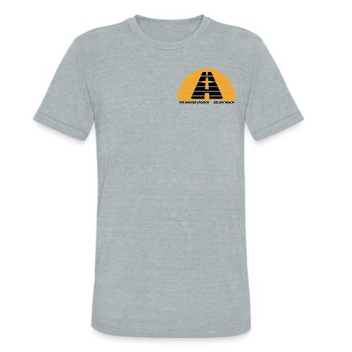 Avenue Church Yellow Sun - Unisex Tri-Blend T-Shirt