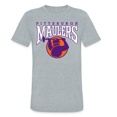 Pittsburgh Maulers - Unisex Tri-Blend T-Shirt