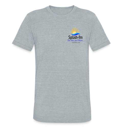 Splash-fm - Unisex Tri-Blend T-Shirt