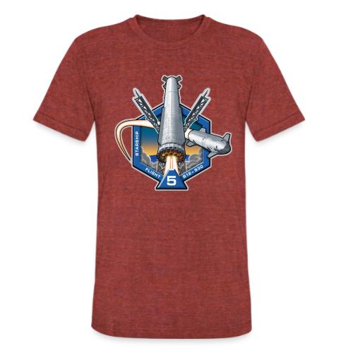 Starship Flight Test 5 - Unisex Tri-Blend T-Shirt