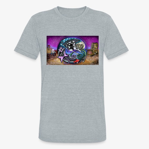 Mother CreepyPasta Land - Unisex Tri-Blend T-Shirt