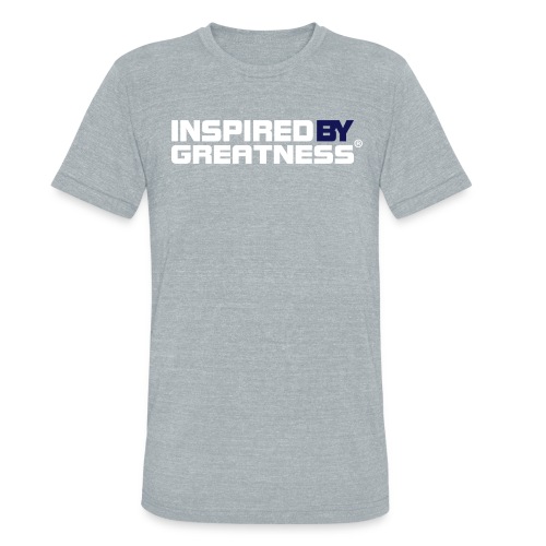 Inspired by Greatness® T2T ©All right’s reserved - Unisex Tri-Blend T-Shirt