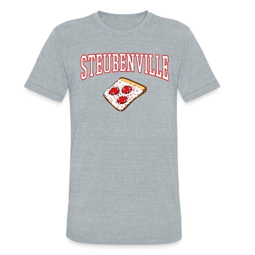 Steubenville Pizza - Wordmark - Unisex Tri-Blend T-Shirt