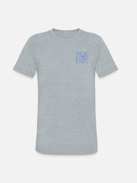 Human Body Cell - Unisex Tri-Blend T-Shirt - heather grey
