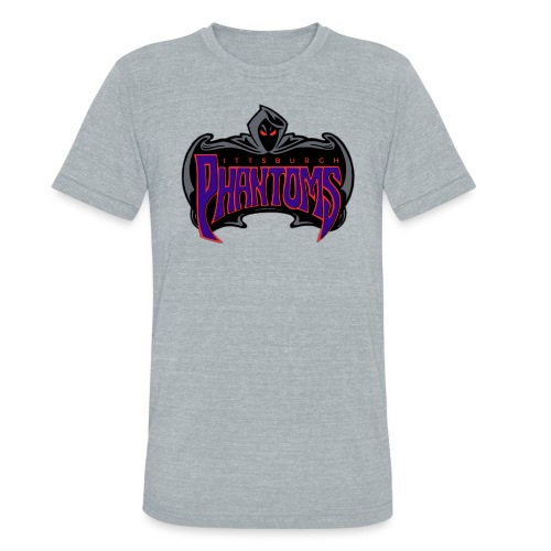 Pittsburgh Phantoms (Roller Hockey) - Unisex Tri-Blend T-Shirt